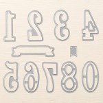 Large Numbers Framelits Dies