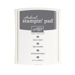 Stempelkissen Anthrazitgrau